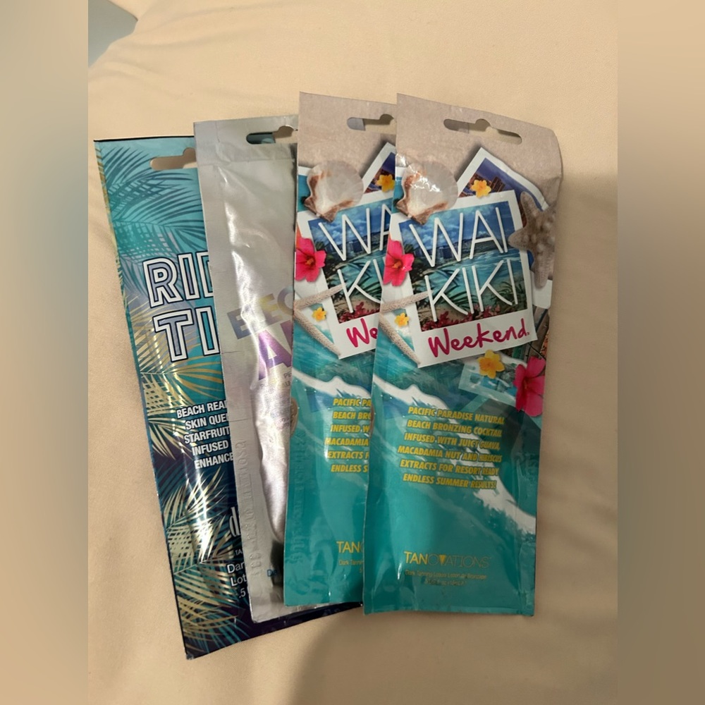 Tanning packets bundle